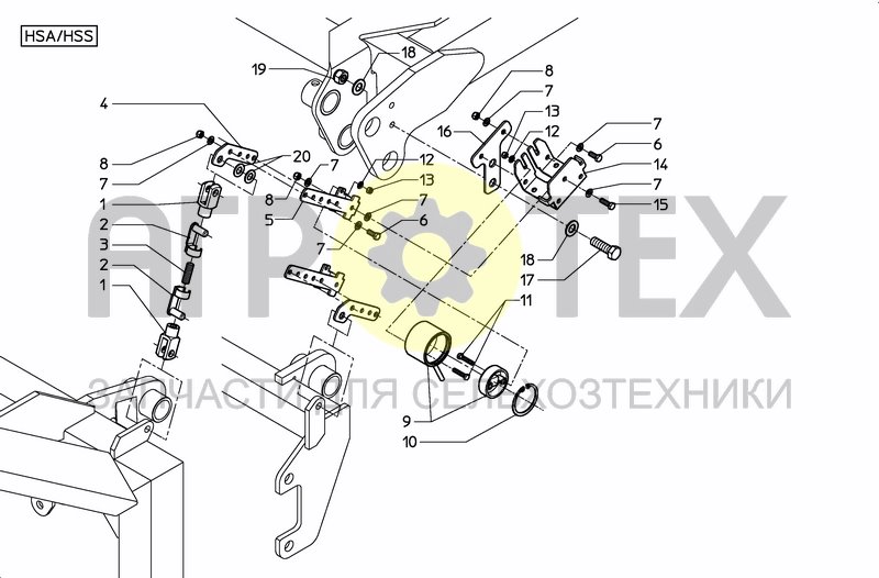 Чертеж ERGO DRIVE HSA/HSS