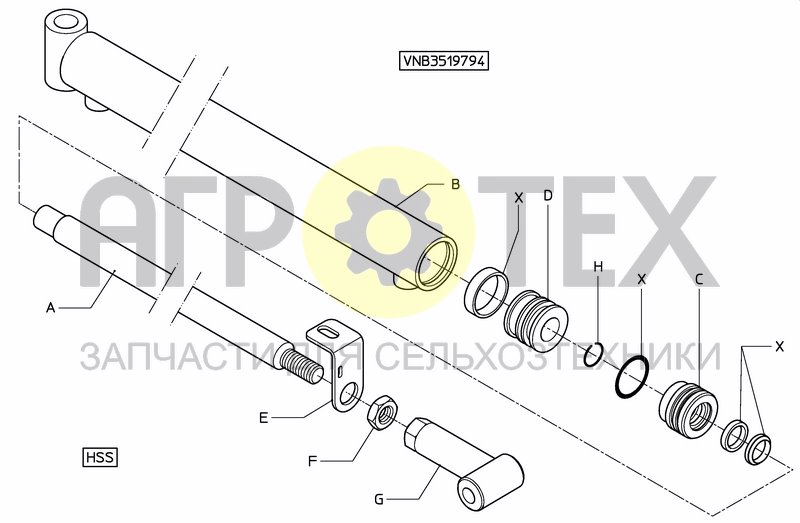 Чертеж LIFTFRAME HSS 15---24 M