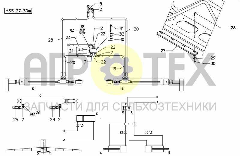 Чертеж LIFTFRAME HSS PREMIUM 27---30M