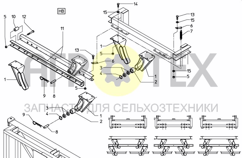 Чертеж BALANCING SET, HB