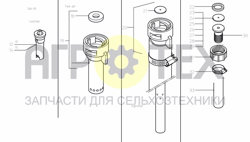 Чертеж NOZZLES