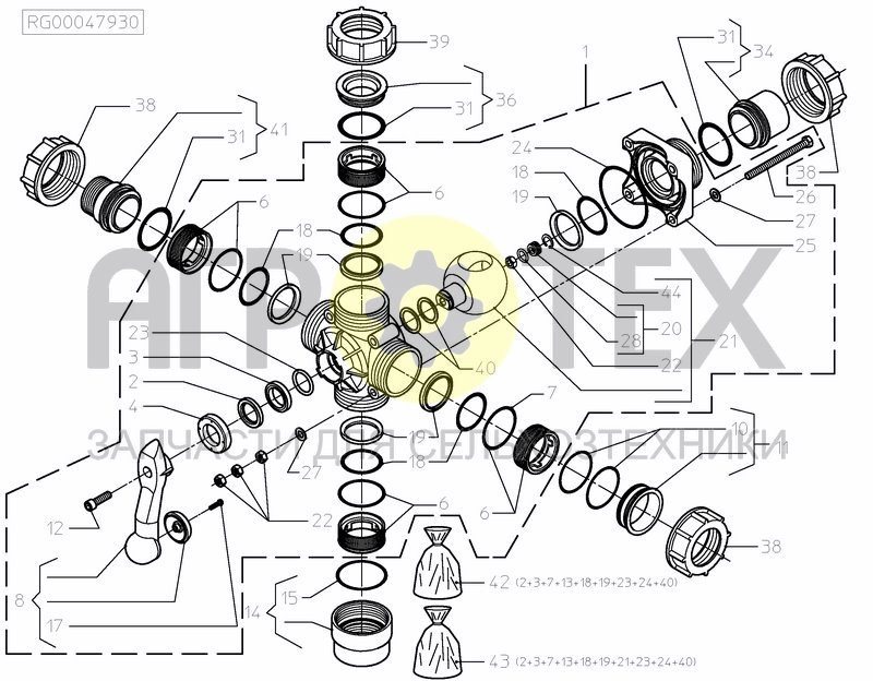 Чертеж VALVESET 400 EXPLORER