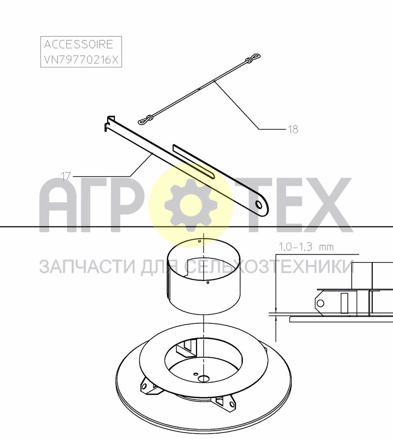 Чертеж FEELER GAUGE