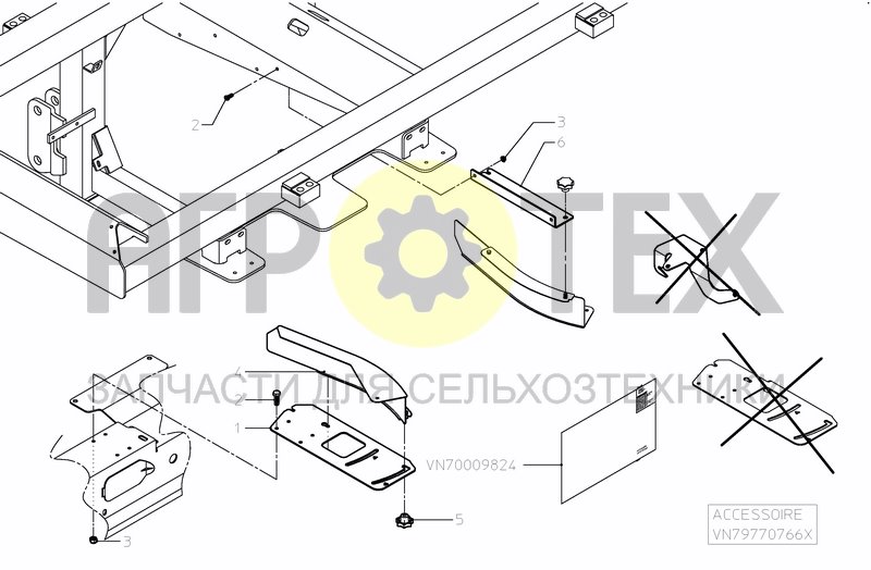 Чертеж BOUNDARY SPREADING PLATE