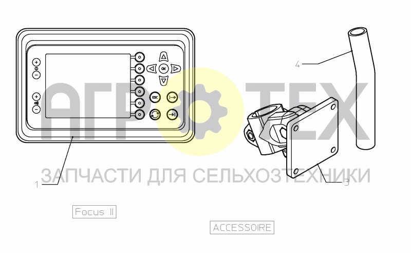 Чертеж CONTROL BOX FOCUS