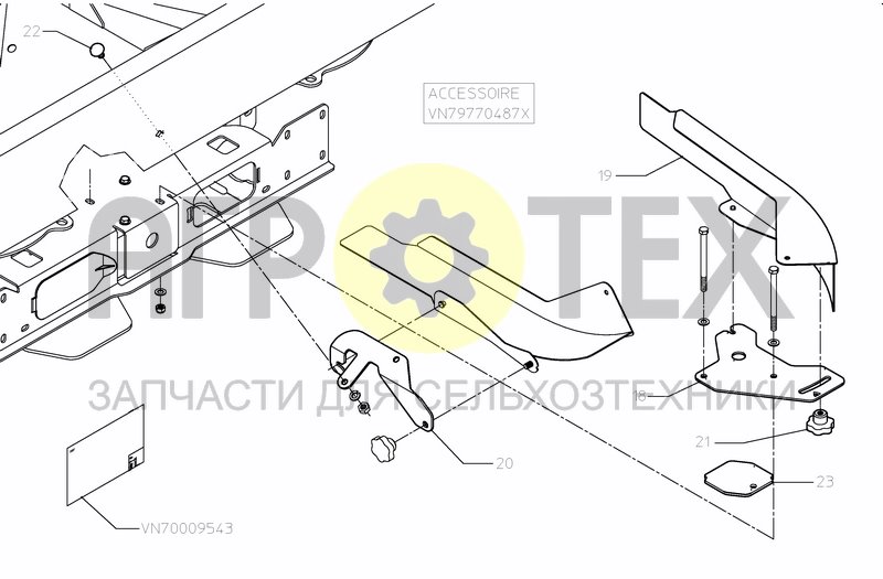 Чертеж BOUNDARY SPREADING PLATE