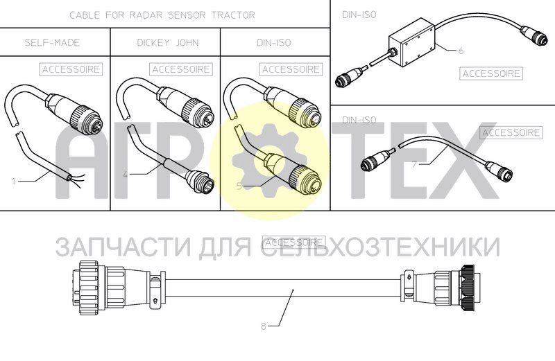 Чертеж RADARCABLES