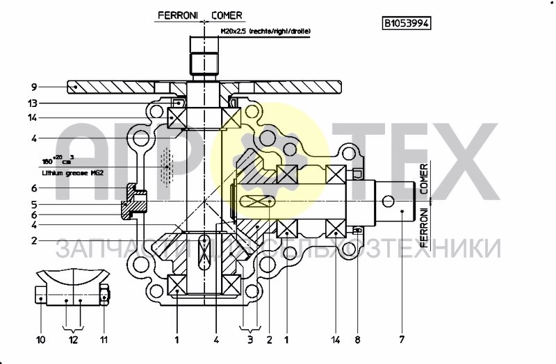 Чертеж X-MISSION ASSY