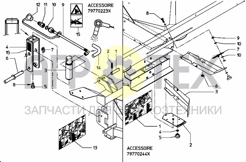 Чертеж TRAMLINE CILINDERSET