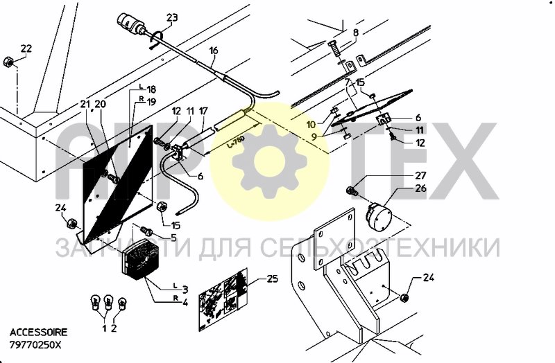 Чертеж LIGHTING EQUIPMENT