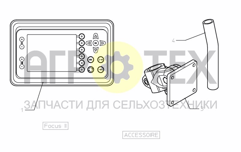 Чертеж CONTROL BOX FOCUS