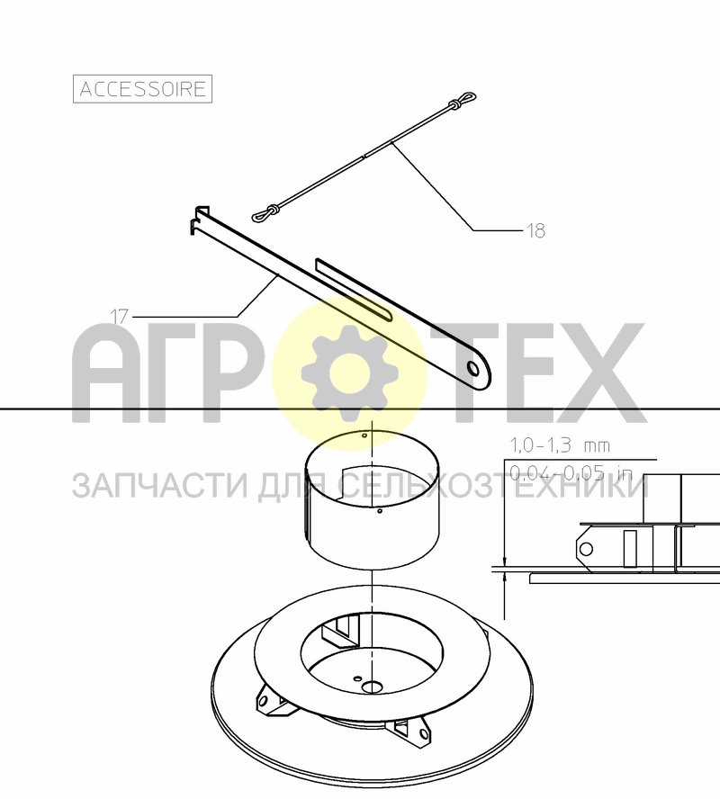 Чертеж FEELER GAUGE