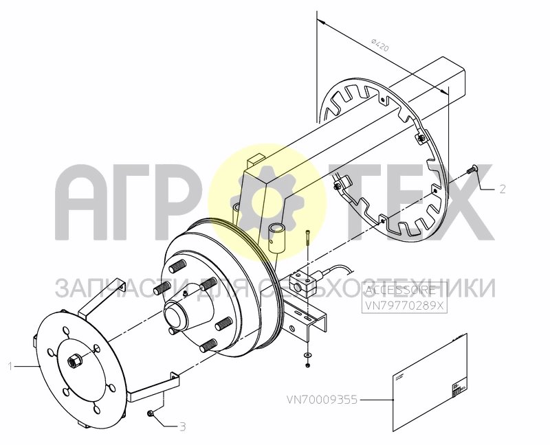 Чертеж WHEELRING