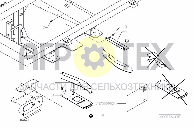 Чертеж BOUNDARY SPREADING PLATE