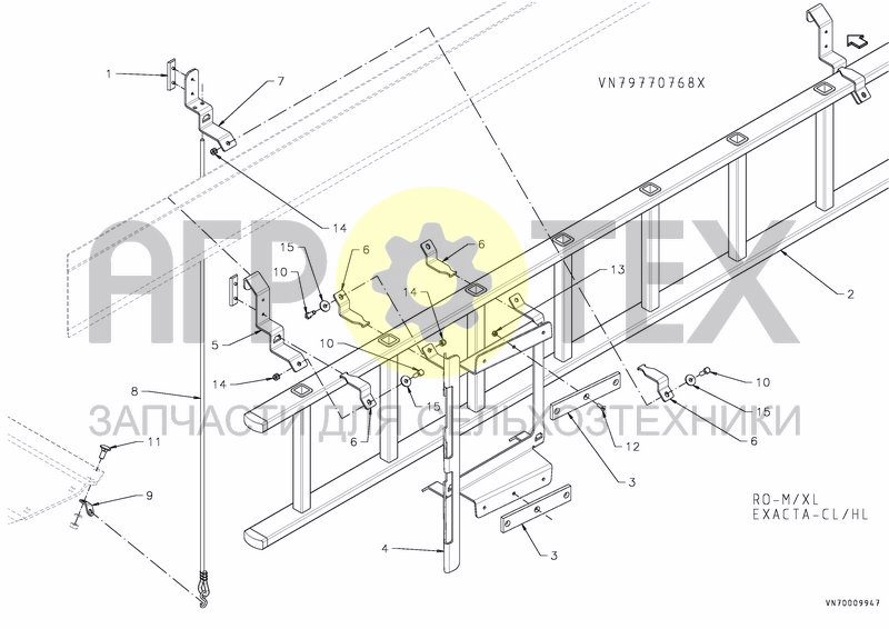 Чертеж LADDERSET