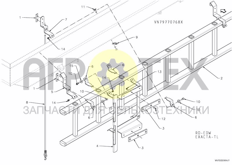 Чертеж LADDERSET