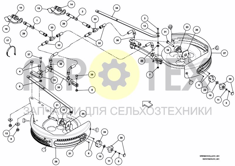 Чертеж CONTROL, HYDRAULIC