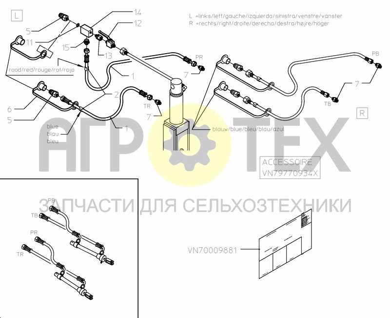 Чертеж HOSE SET