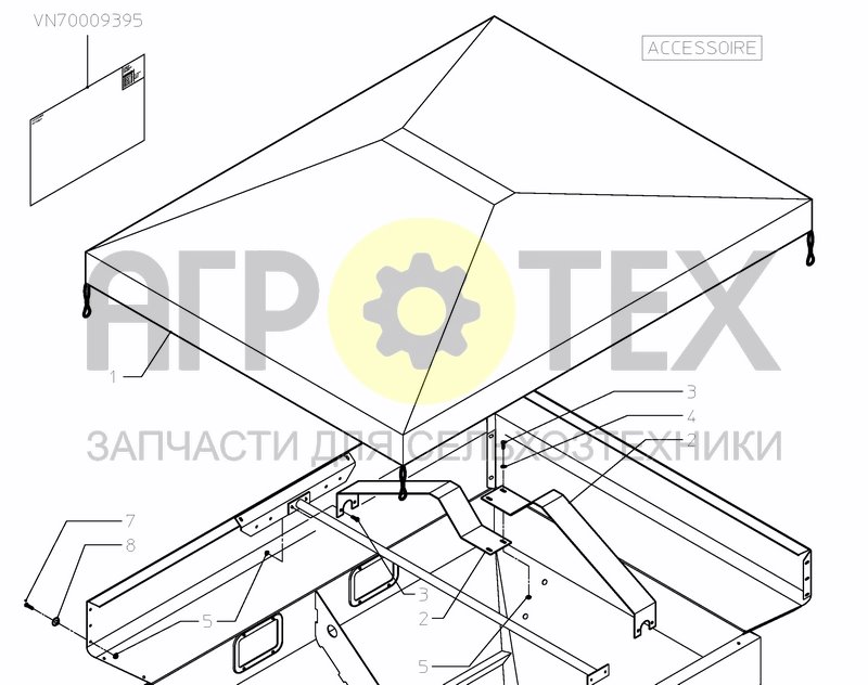 Чертеж TARPAULIN