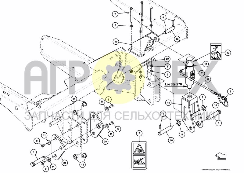 Чертеж TRAMLINE CYLINDER