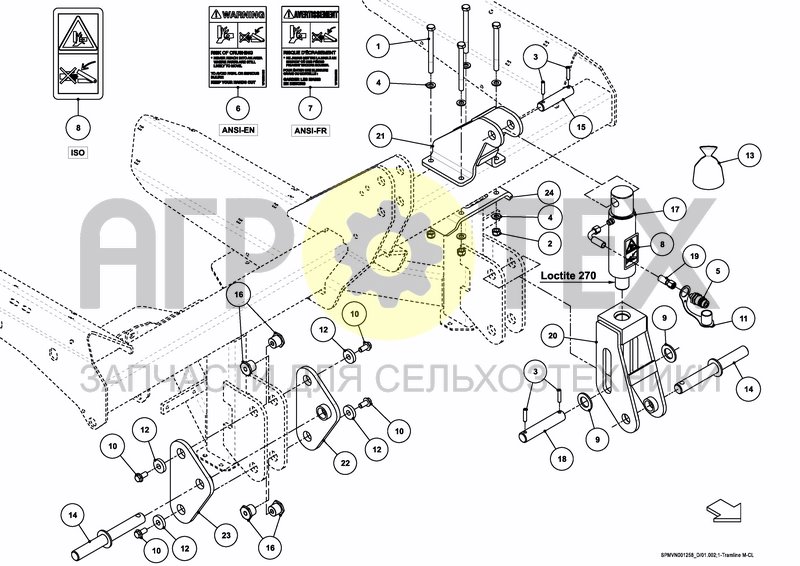 Чертеж TRAMLINE CYLINDER