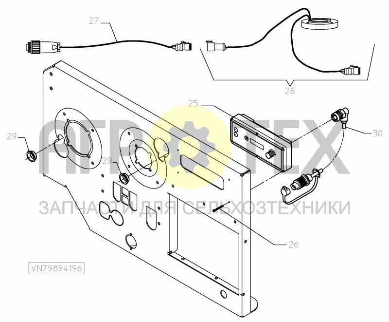 Чертеж DISPLAY+SELECTOR