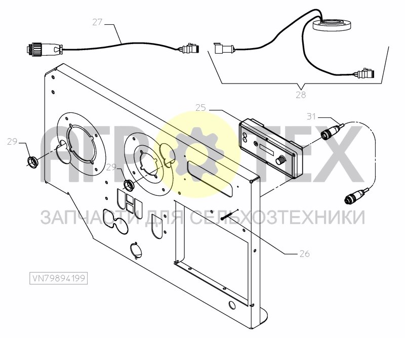 Чертеж DISPLAY+SELECTOR