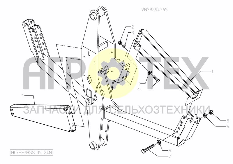 Чертеж BALANCING SET (FLAT)