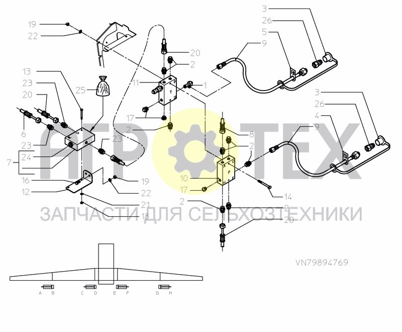 Чертеж OVERPRESSURESET HB/HSS 15---24 M