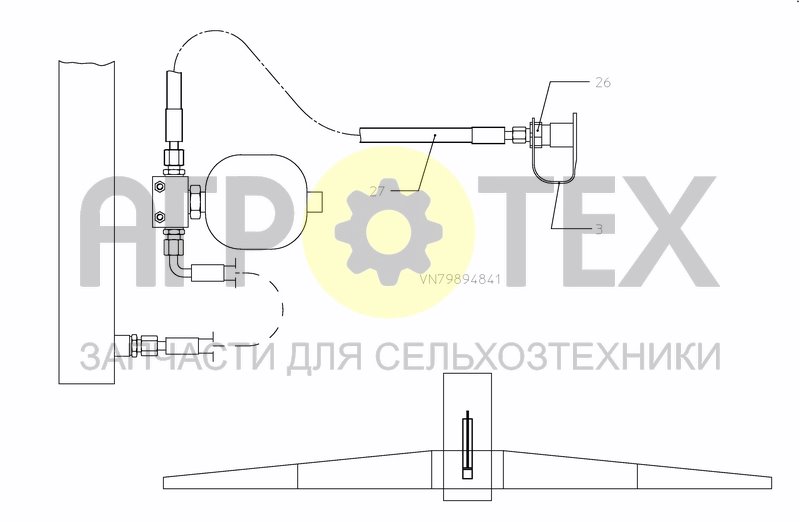 Чертеж OVERPRESSURESET HB/HSS 15---24 M