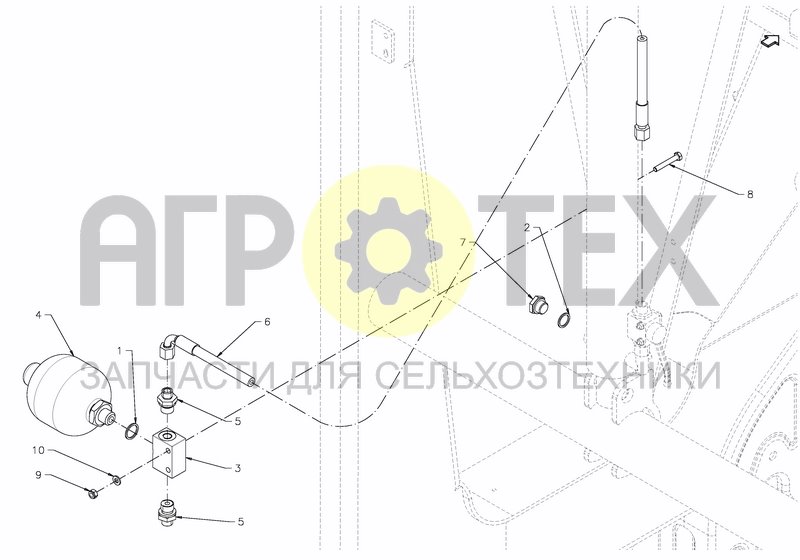 Чертеж ACCUMULATOR SET