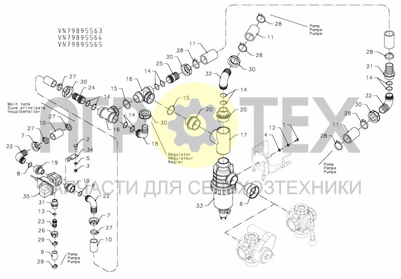 Чертеж VALVESET 380 L