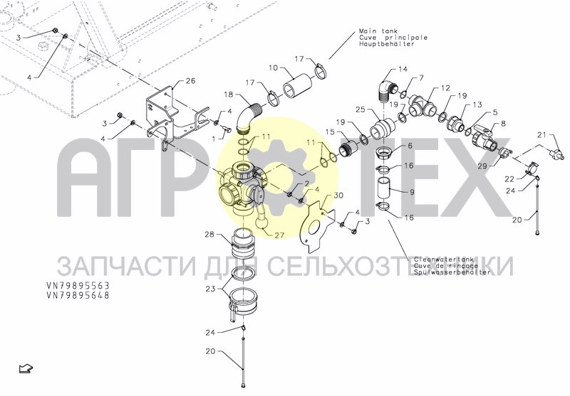 Чертеж VALVESET 380 L