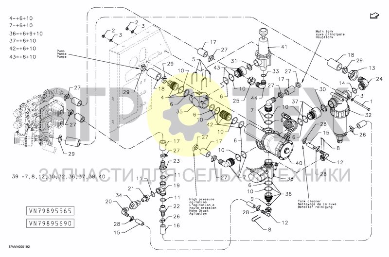 Чертеж VALVESET 200/250 L ELECTRIC VALVES