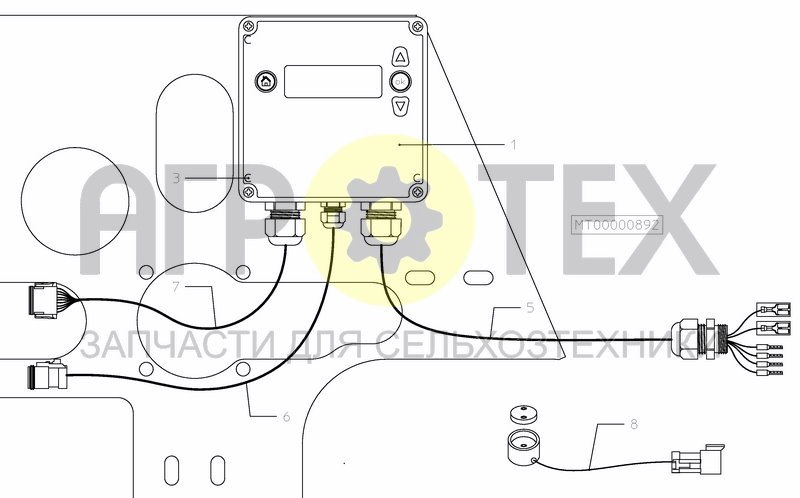 Чертеж AUTO SUCTION VALVE