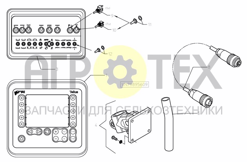 Чертеж TELLUS+SWITCHBOX OC