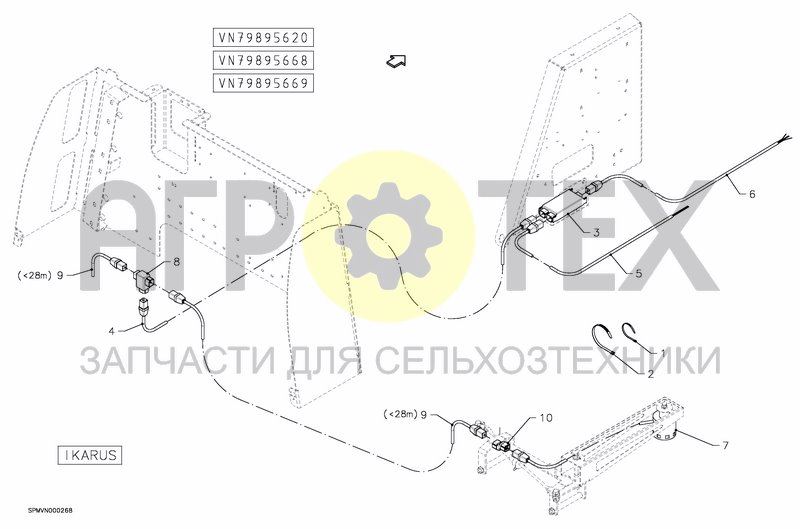 Чертеж BOOM GUIDE Ikarus