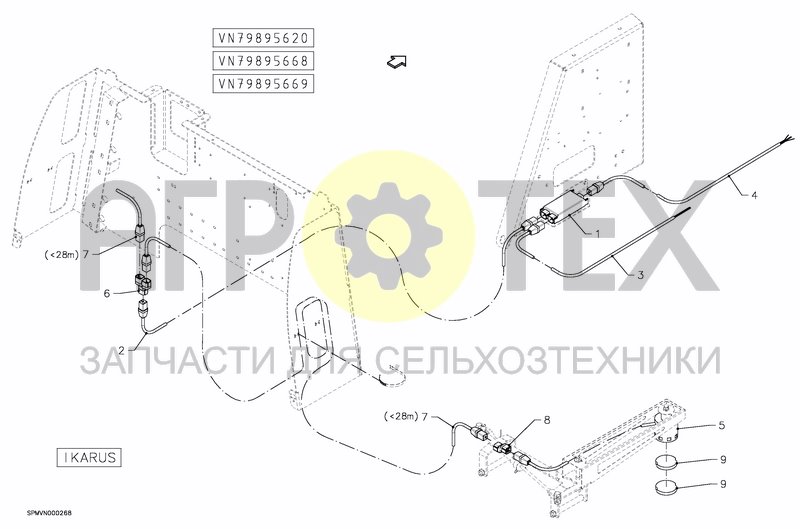 Чертеж BOOM GUIDE Ikarus