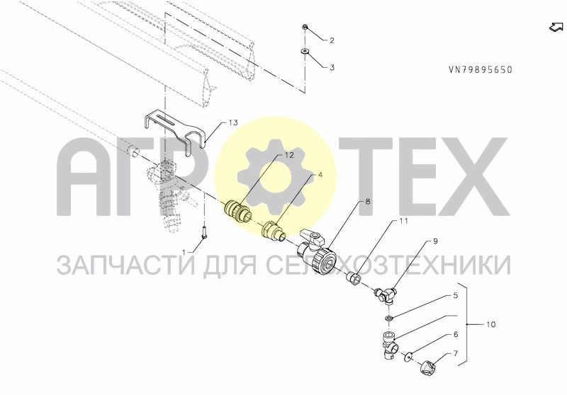 Чертеж VERGE NOZZLE HC/HCA/HOSA MANUAL