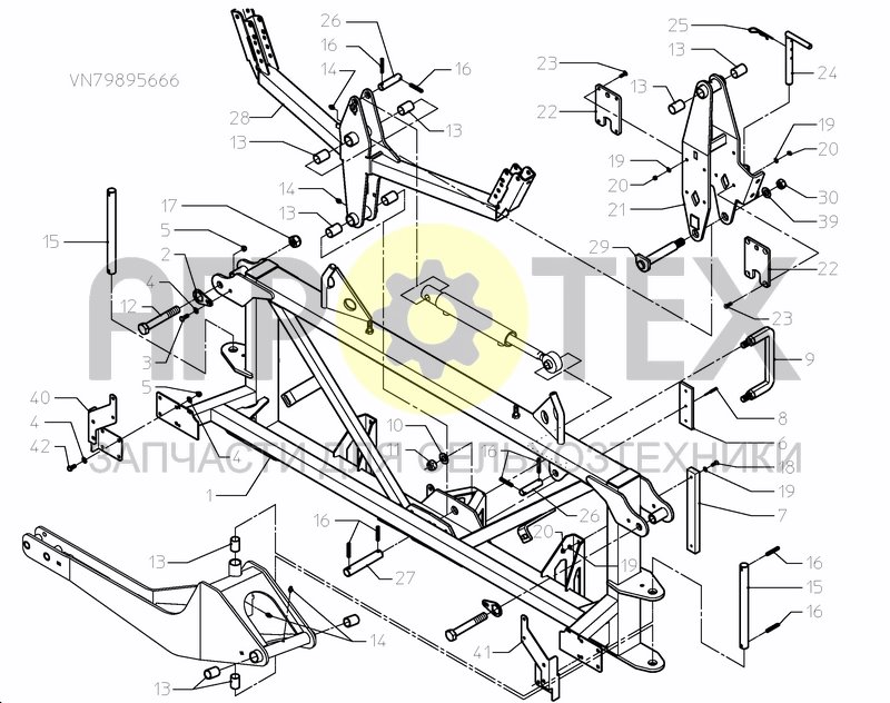 Чертеж MIDDLESECTION HC