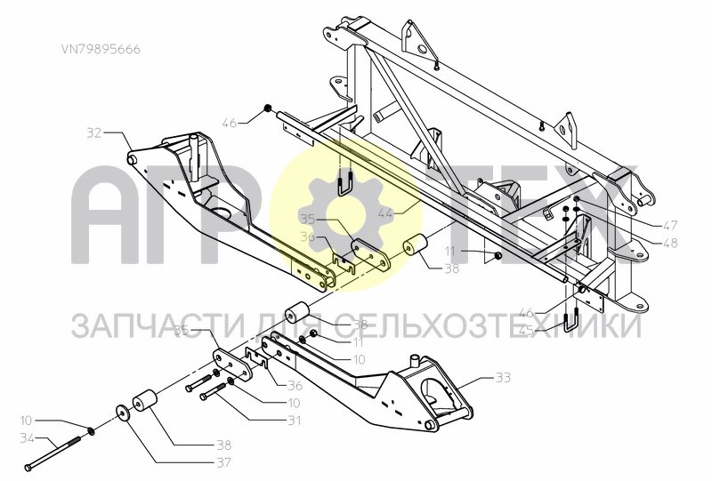 Чертеж MIDDLESECTION HC