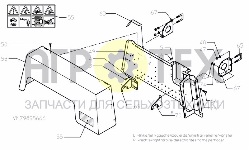 Чертеж MIDDLESECTION HC