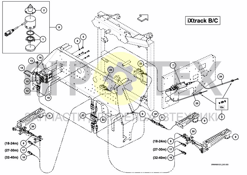 Чертеж BOOM GUIDE PRO iXtrack B/C