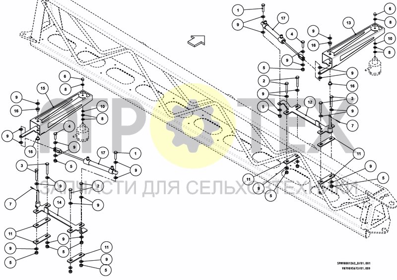 Чертеж BOOM GUIDE iXtrack