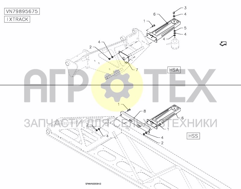 Чертеж BOOM GUIDE iXtrack