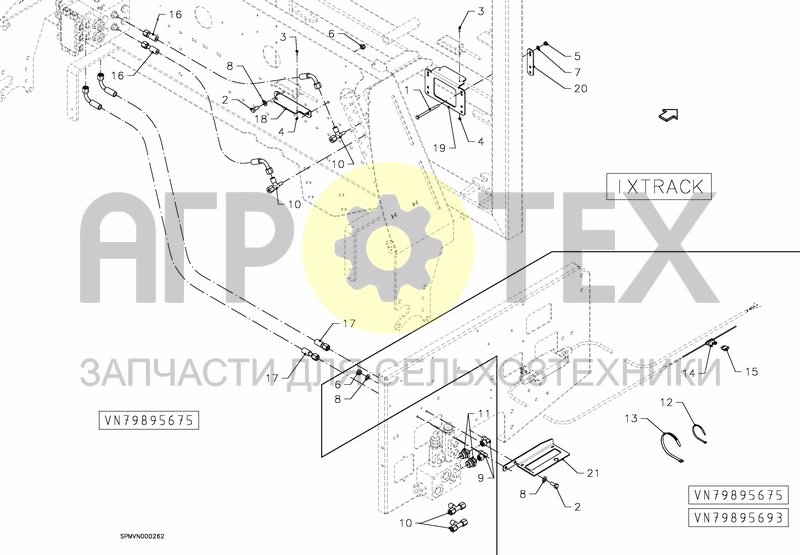 Чертеж BOOM GUIDE iXtrack