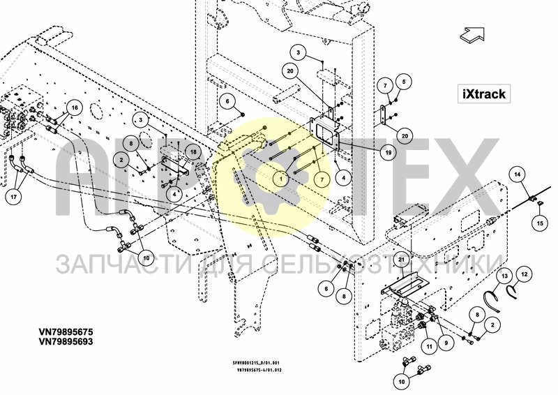 Чертеж BOOM GUIDE iXtrack B/C