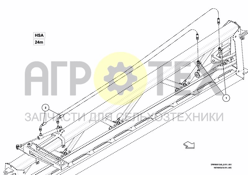 Чертеж BOOM GUIDE iXtrack T