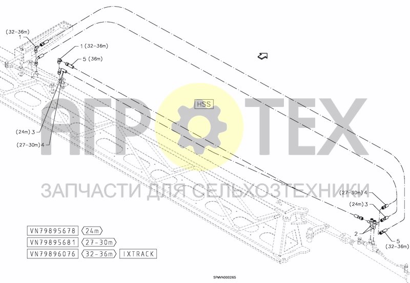 Чертеж BOOM GUIDE iXtrack