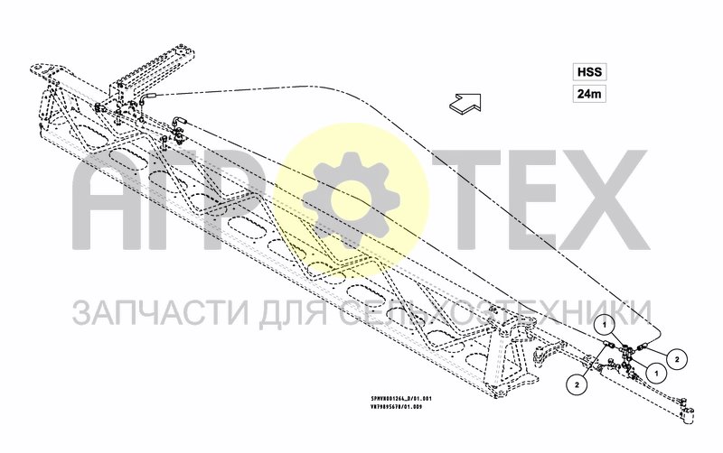 Чертеж BOOM GUIDE iXdrive